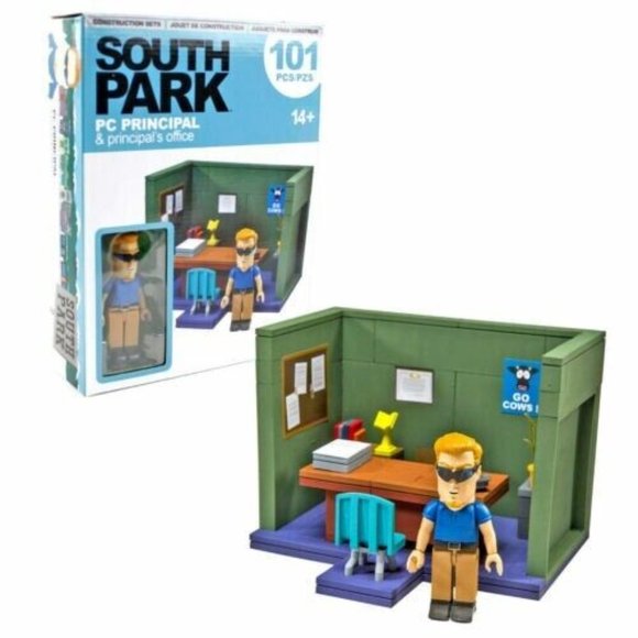 South Park PC Principal and Office Building Blocks Set by McFarlane Toys - Picture 1 of 1